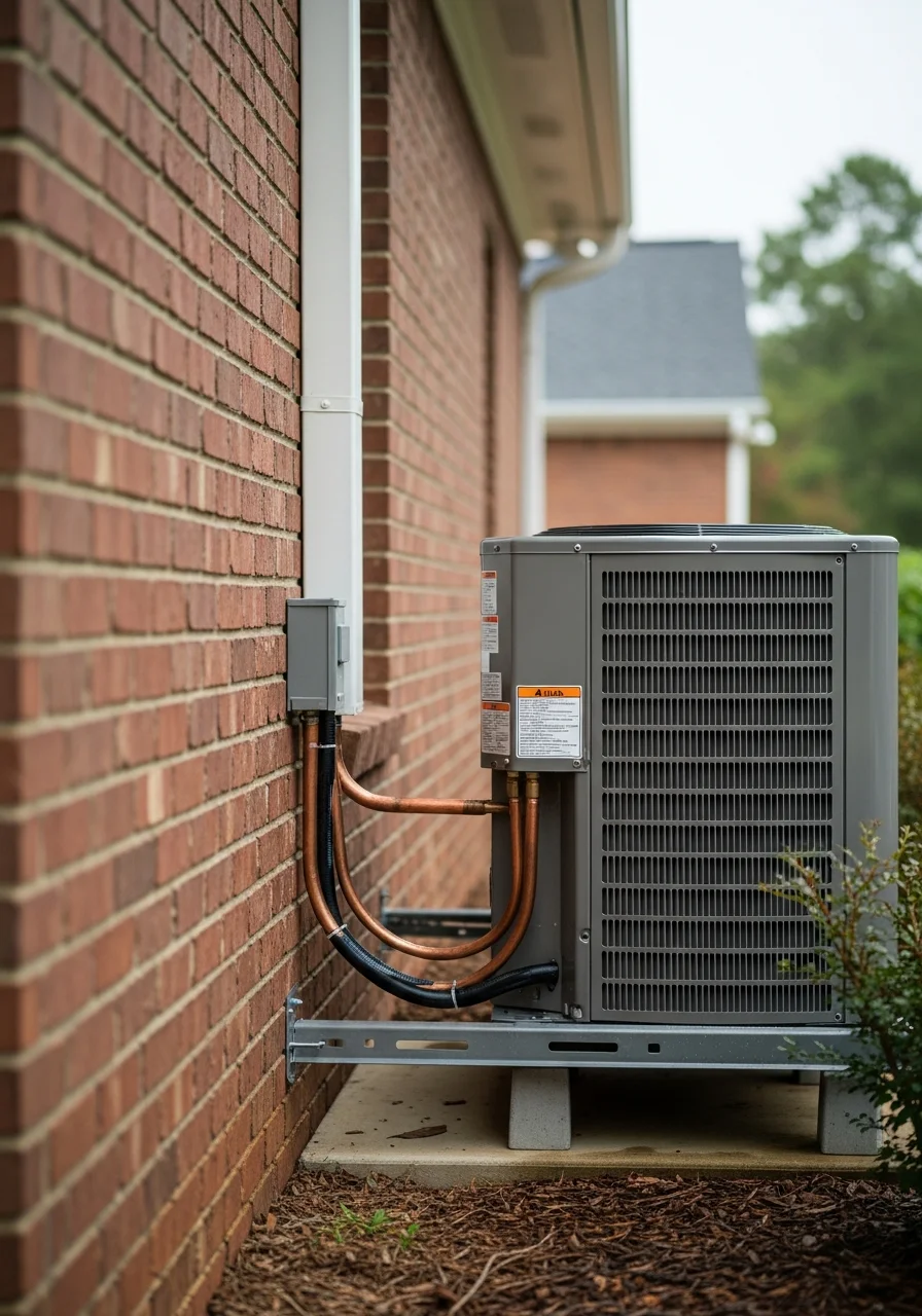 Detail of quality workmanship on a Thomasville residential project.
